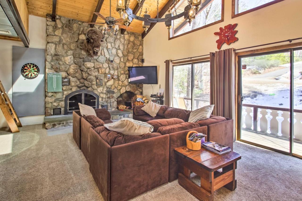 Swiss-Style Chalet With Fireplace - Near Story Land! Bartlett Buitenkant foto